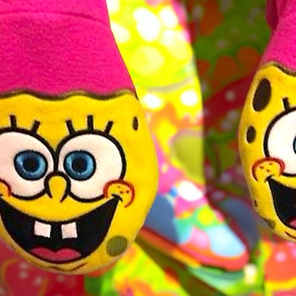 Nickelodeon SpongeBob SquarePants Micro Fleece PJs - Picture 11 of 16